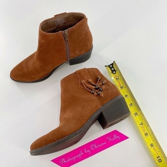 White Mountain Havana Hazel Suede Ankle Boots 6 M - Picture 6 of 10